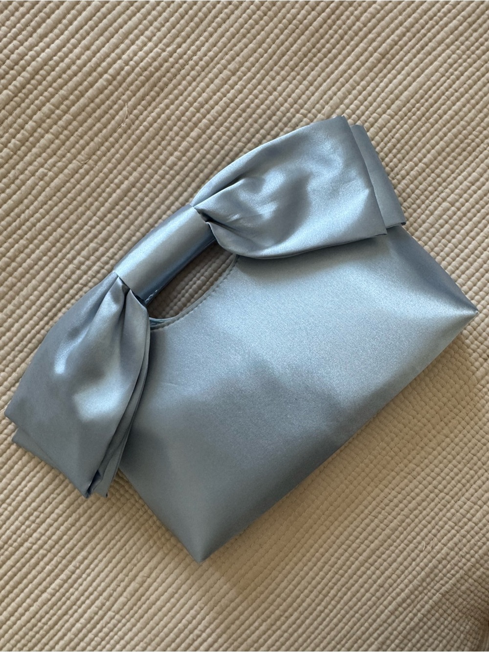 NWT Nina Goodie Clutch Icy Blue